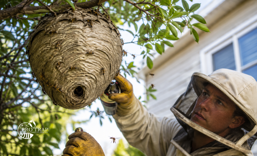 Hornet Nest Removal